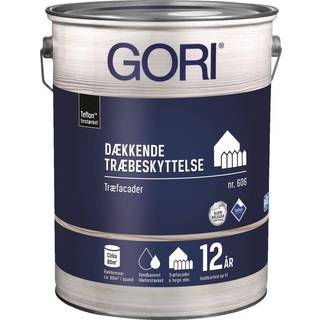 Gori 606 dækkende kridt 10l træbeskyttelse