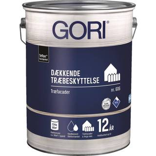 Gori 606 dækkende kulsort 10l træbeskyttelse