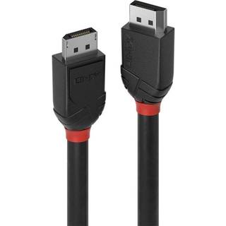 Lindy Black DisplayPort 1.2 kabel (4K@60 Hz) | 50 cm | PRIS-MATCH
