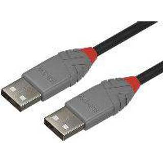Lindy Anthra USB 2.0 kabel | USB A han han | 1 meter | PRIS-MATCH