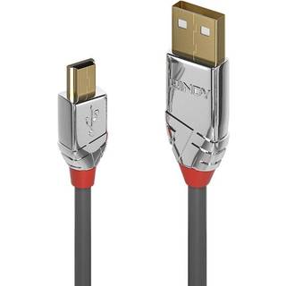 Lindy Cromo USB 2.0 kabel (USB A Mini B/5p) | 2 meter | PRIS-MATCH