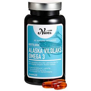 Nani Alaska Vildlaks Omega 3 - 90 Kapsler