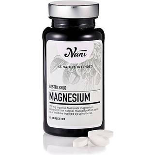 Nani Organisk Magnesium | 60 kapsler