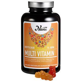 3 for 2 på Nani Multivitamin Tyggebamser Kosttilskud 90 stk + FRI FRAGT