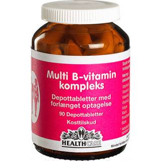 HealthCare Mega B stærk kompleks (90 tabletter)