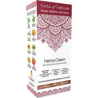 Tints of Nature Hårfarve Henna Creme Golden Blonde - 70 ml.