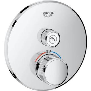 Grohe Grohtherm SmartControl termostatarmatur 1SC til indbygning, 1 ventil. Krom