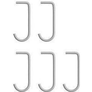 String - String J-Krok 5-pack - Rostfritt Stål - Reolsystem - Nils Strinning - Sølv - Metal