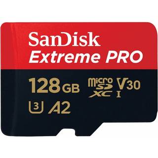 MicroSD kort 128GB SanDisk Extreme Pro