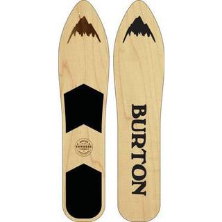 Burton The Throwback Snowboard Wood/Black, NO COLOR, 130 cm