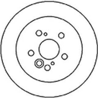 Bremseskive MAPCO 45562