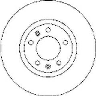 Bremseskive MAPCO 15313
