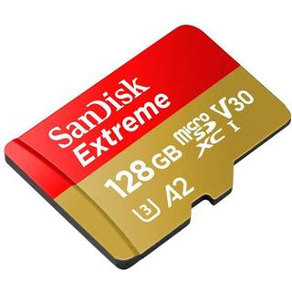 Sandisk 128GB microSD Extreme UHS3/V30 kort til nye droner og kameraer
