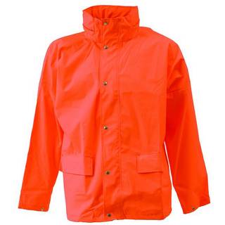 Regnjakke PU 026300 sort Str. L