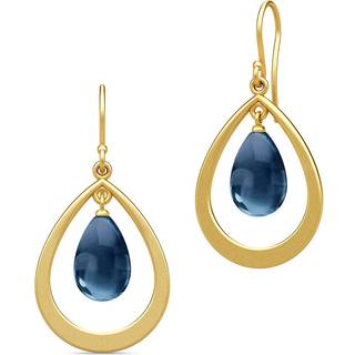 Prime Droplet Earrings Sapphire Blue