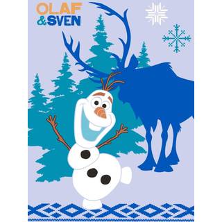 Disney tæpper RESTSALG - Frozen Olaf & Sven