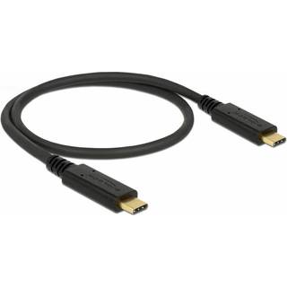 DELOCK USB 2.0 cable Type-C to Type-C 0.5 m 5 A E-Marker
