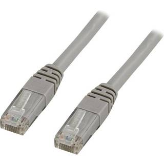 DELTACO U / UTP, Cat5e patch cable, 7m, gray