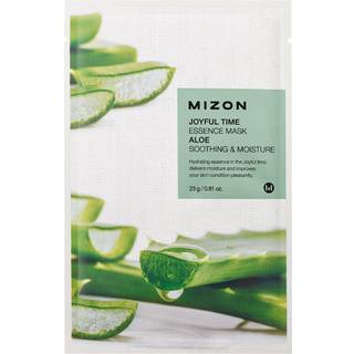 Mizon Joyful Time Aloe Fugtgivende og udglattende sheetmaske 23 g - 23 g