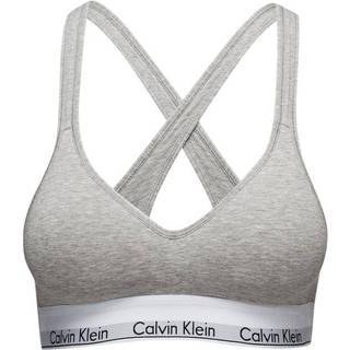 Calvin Klein Bralette lift bh - Grå - Str. XS - Modish.dk