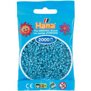 Hama Mini, perler, 2.000 stk., turkis (31) [Levering: 1-2 dage]