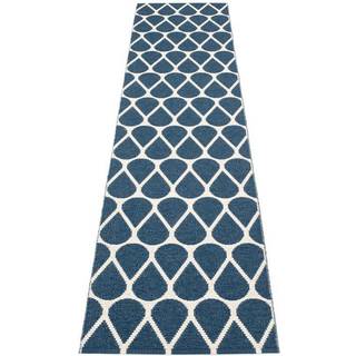 Pappelina, Otis tæppe 70x320 cm ocean blue / vanilla