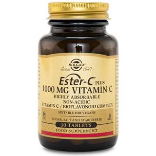 Solgar Ester-C® Plus C-vitamin 1000 mg (30 ct)