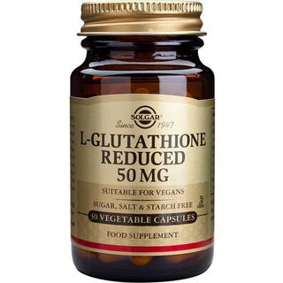 Solgar L-Glutathione 50 mg, 30 kapsler