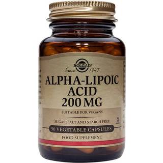 Solgar - Alpha Lipoic Acid 200 mg, 50 tabletter