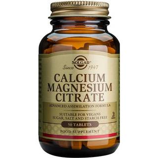 Solgar Calcium Magnesium Citrate - 50 tab