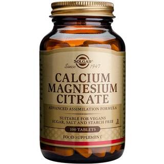 Solgar Calcium Magnesium Citrate - 100 tab.