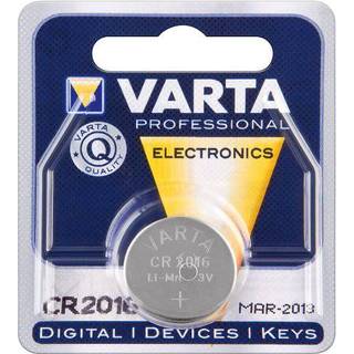 Varta CR2016 Knapcelle Batteri Lithium 3V 1 blister x 10 (10 batterier)