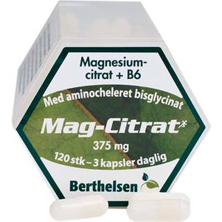 Berthelsen Mag-Citrat - 120 Kapsler