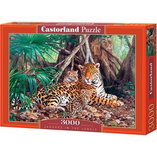 Jaguars in the jungle,Puzzle 3000 Teile