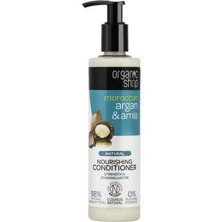 Organic Shop Natural Moroccan Argan & Amla Nærende balsam Til skadet og farvet hår 280 ml - 280 ml