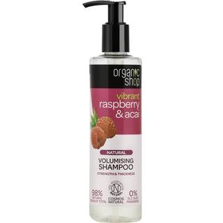 Organic Shop Natural Raspberry & Acai Rensende volumenshampoo 280 ml - 280 ml