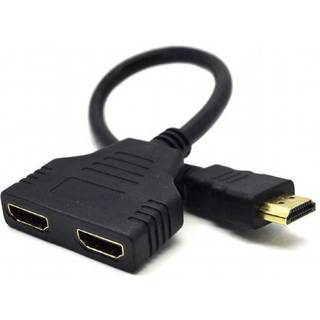 Cablexpert Passivt HDMI kabel med 2 porte
