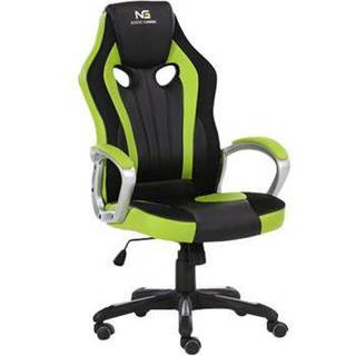 Nordic Gaming Challenger Gamer Stol. Sort/Grøn.