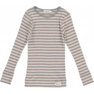 Marmar Rose/grey Melange T-shirt Modal Stripes