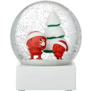 Hoptimist Santa Snow Globe Hoptimist 10 x 10 x 11,7 cm L Red