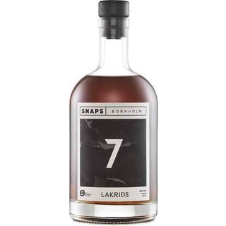 Snaps Bornholm Økologisk No 7 Lakrids Dansk Akvavit 50 cl 40%