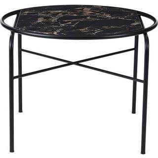 Warm Nordic Secant Sofabord Rundt - Sofabord Stål Black Gold - 2807007