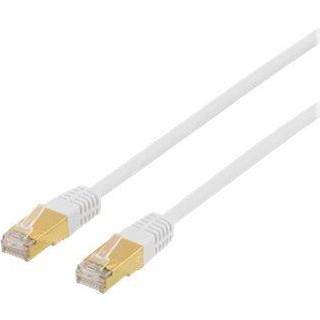 DELTACO FTP Cat7 patch cable 10m LSZH (halogen free), gray