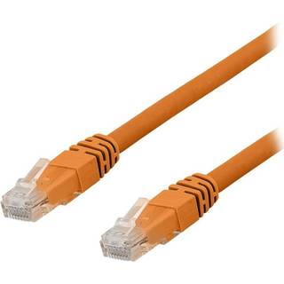 Deltaco TP-610AU - patch cable - 10 m - grey - Grå - 10 meter