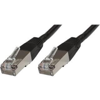 MICROCONNECT S/FTP CAT6 10m Black PVC