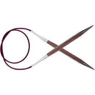KnitPro CUBICS Rundpinde 80 cm (3-8.00mm) 7.00 mm Faste luksus rundpinde fra KnitPro i Symfonie Rose birketræ. Materiale: Lamineret birketræ Type:Fast rundpind Størrelser:3.00-8.00 mm.