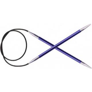 KnitPro ZING rundpind 40 cm (2.0-8.00mm) 4.50 mm Indhold:1 fast rundpind Materiale:Aluminium Type: Fast rundpind Størrelser:2.00-8.00 mm.