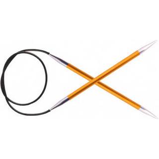 KnitPro ZING rundpind 60 cm (2.00-12.00mm) 2.25 mm Indhold:1 fast rundpind Materiale:Aluminium Type: Fast rundpind Størrelser:2.00-12.00 mm.