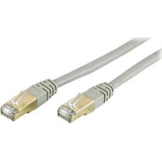 DELTACO Netværkskabel Cat7 S/FTP RJ45 - Skærmet - 20m - Grå