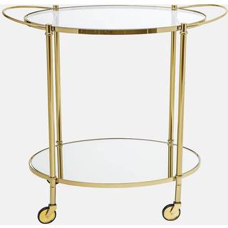 Bar bord - glas og guld